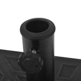 NNEVL Parasol Base Resin Square Black 19 kg