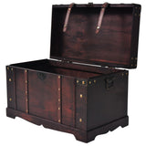 NNEVL Vintage Treasure Chest Wood 66x38x40 cm