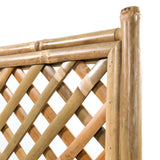 NNEVL Garden Raised Bed with Trellis Bamboo 40 cm