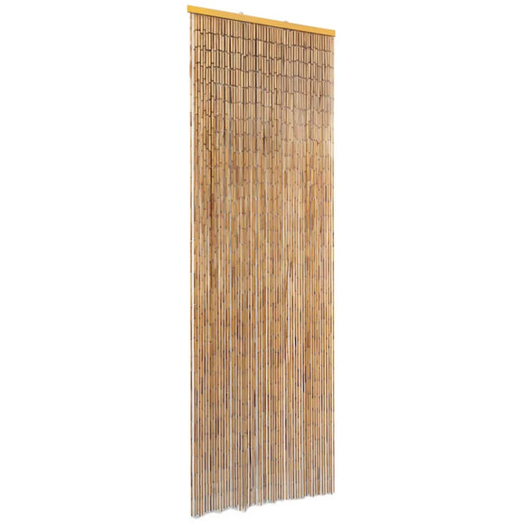 NNEVL Insect Door Curtain Bamboo 56x185 cm