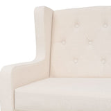 NNEVL Armchair Cream White Fabric