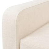 NNEVL Armchair Cream White Fabric