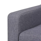 NNEVL Armchair Grey Fabric