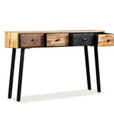 NNEVL Console Table 120x30x76 cm Solid Reclaimed Teak