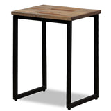 NNEVL 3 Piece Nesting Coffee Table Set Solid Reclaimed Teak