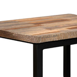 NNEVL 3 Piece Nesting Coffee Table Set Solid Reclaimed Teak