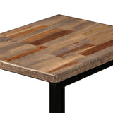NNEVL 3 Piece Nesting Coffee Table Set Solid Reclaimed Teak