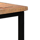 NNEVL 3 Piece Nesting Coffee Table Set Solid Reclaimed Teak