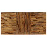 NNEVL Dining Table Reclaimed Teak and Steel 180x90x76 cm