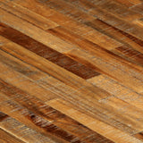 NNEVL Dining Table Reclaimed Teak and Steel 180x90x76 cm