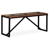 NNEVL Bench Solid Reclaimed Wood 110x35x45 cm