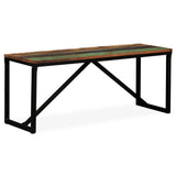 NNEVL Bench Solid Reclaimed Wood 110x35x45 cm