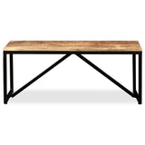 NNEVL Bench Solid Mango Wood 110x35x45 cm