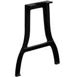 NNEVL Dining Table Legs 2 pcs A-Frame Cast Iron
