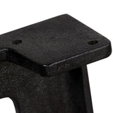 NNEVL Dining Table Legs 2 pcs A-Frame Cast Iron