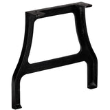 NNEVL Coffee Table Legs 2 pcs A-Frame Cast Iron
