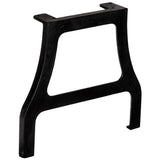NNEVL Coffee Table Legs 2 pcs A-Frame Cast Iron