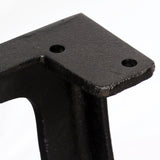 NNEVL Coffee Table Legs 2 pcs A-Frame Cast Iron