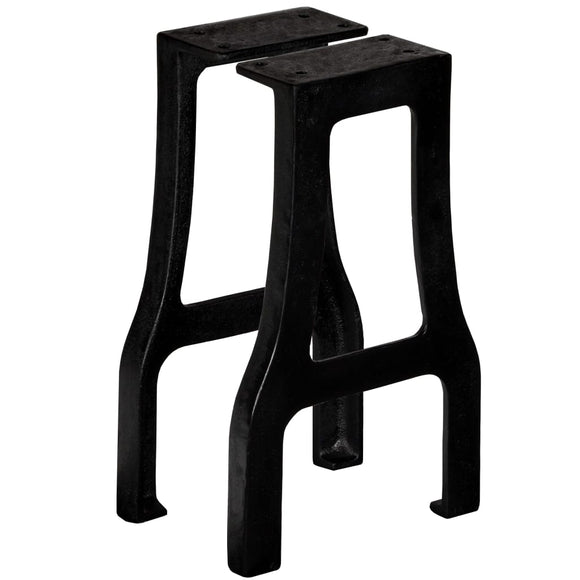 NNEVL Bench Legs 2 pcs A-Frame Cast Iron