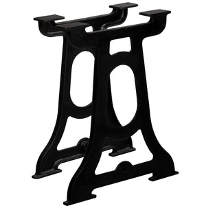 NNEVL Dining Table Legs 2 pcs Y-Frame Cast Iron
