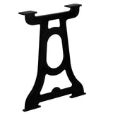 NNEVL Dining Table Legs 2 pcs Y-Frame Cast Iron