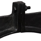 NNEVL Dining Table Legs 2 pcs O-Frame Cast Iron