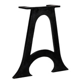 NNEVL Coffee Table Legs 2 pcs with Arched Base A-Frame Cast Iron
