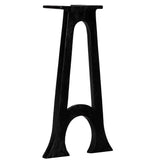 NNEVL Bench Legs 2 pcs with Arched Base A-Frame Cast Iron