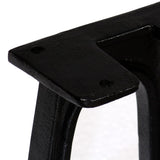 NNEVL Bench Legs 2 pcs with Arched Base A-Frame Cast Iron