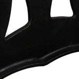 NNEVL Dining Table Legs 2 pcs X-Frame Cast Iron