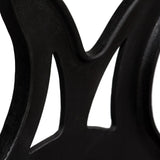 NNEVL Dining Table Legs 2 pcs X-Frame Cast Iron