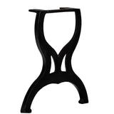 NNEVL Bench Legs 2 pcs X-Frame Cast Iron