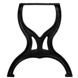 NNEVL Bench Legs 2 pcs X-Frame Cast Iron