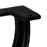 NNEVL Bench Legs 2 pcs X-Frame Cast Iron