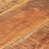 NNEVL Coffee Table Solid Mango Wood 60x40 cm