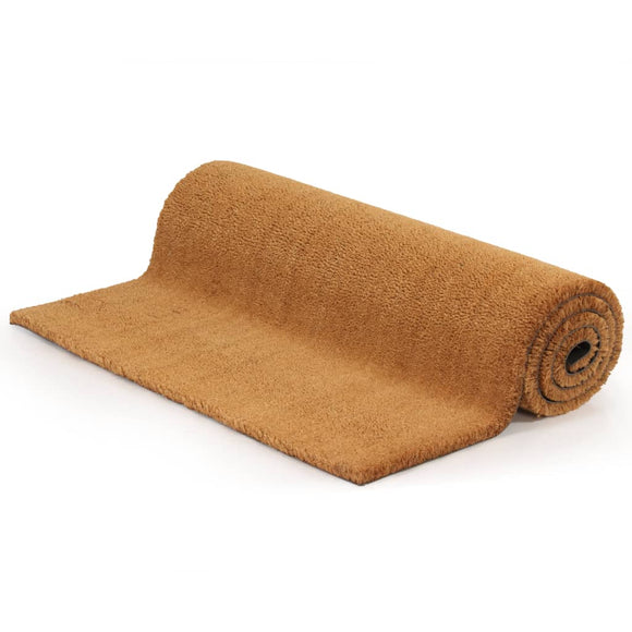 NNEVL Doormat Coir 17 mm 80x100 cm Natural