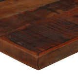 NNEVL Bar Table Solid Reclaimed Wood Dark Brown 120x60x107 cm