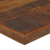 NNEVL Bar Table Solid Reclaimed Wood Dark Brown 150x70x107 cm