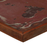 NNEVL Bar Table Solid Reclaimed Wood Multicolour 120x60x107 cm