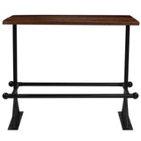 NNEVL Bar Set 7 Piece Solid Reclaimed Wood