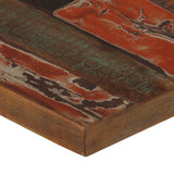 NNEVL Bar Set 7 Piece Solid Reclaimed Wood Multicolour