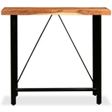 NNEVL Bar Table 120x60x107 cm Solid Acacia Wood