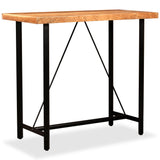 NNEVL Bar Table 120x60x107 cm Solid Acacia Wood