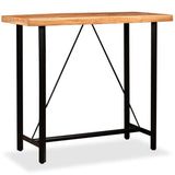 NNEVL Bar Table 120x60x107 cm Solid Acacia Wood