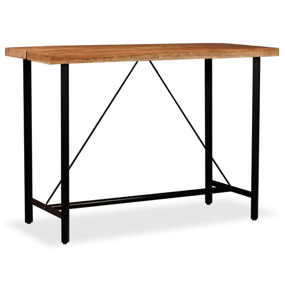 NNEVL Bar Table 150x70x107 cm Solid Acacia Wood