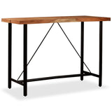 NNEVL Bar Table 150x70x107 cm Solid Acacia Wood