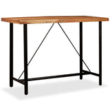 NNEVL Bar Table 150x70x107 cm Solid Acacia Wood