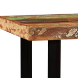 NNEVL Bar Table 120x60x107 cm Solid Reclaimed Wood