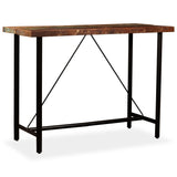 NNEVL Bar Table 150x70x107 cm Solid Reclaimed Wood