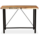 NNEVL Bar Table 150x70x107 cm Solid Reclaimed Wood